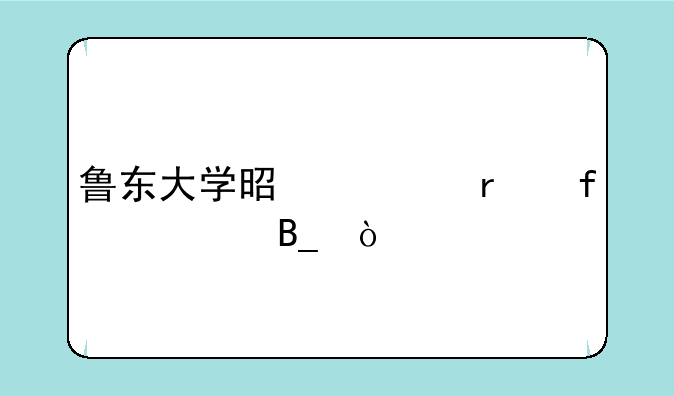 鲁东大学是一本院校吗？